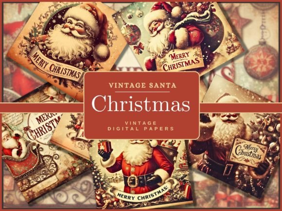 50+ Vintage Christmas Digital Paper Kit: A Designer's Guide