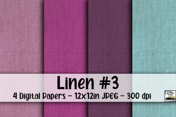 Authentic Texture: Using Linen Textures Digital Paper #3