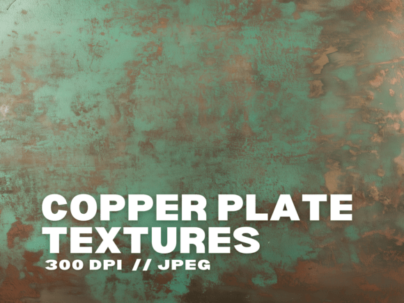 Elevate Your Projects with Copper Plate Textures
