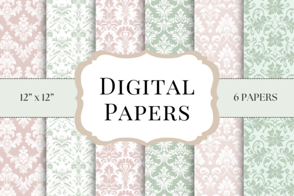 Embracing Subtle Elegance: A Designer's Guide to Soft Damask Digital Papers