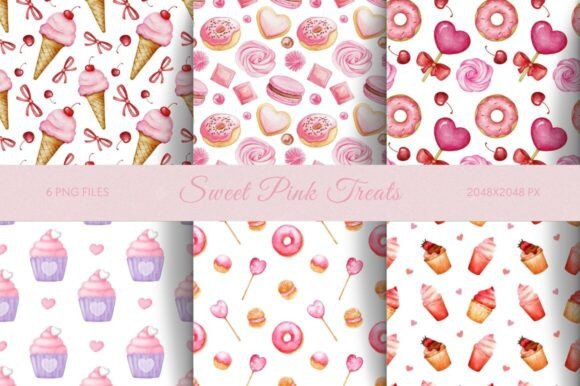 Indulge in Sweet Pink Treats for Your Creative Projects