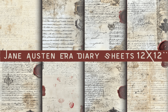 Jane Austen Era Diary Sheets: A Designer's Guide