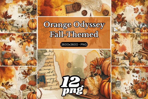 Orange Odyssey: Your Autumn Design Toolkit