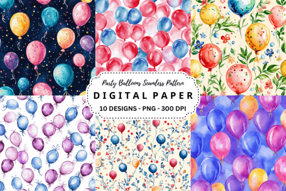 Party Balloons Seamless Pattern: Unleashing Festive Creativity