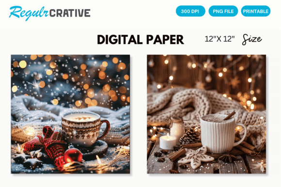 Sweet and Cozy Christmas Digital Paper: A Designer's Guide