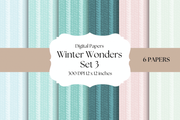 Winter Wonders Set 3: A Fresh Palette for Creative Projects